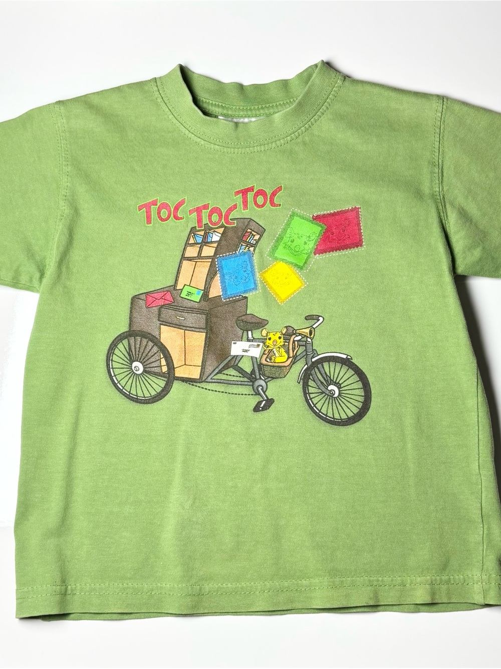 Vintage Télé-Québec Radio-Canada Toc Toc Toc Émission Graphic T-Shirt Size 3T